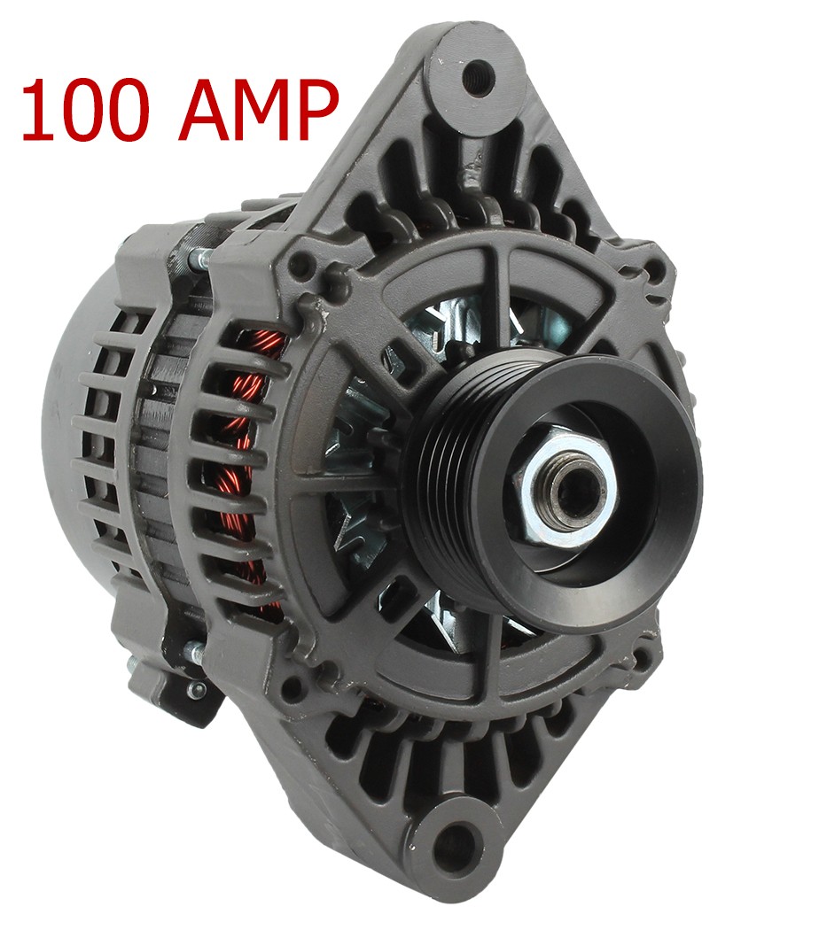 Alternator New 97-08 Marine Power 1997-2008 Crusader PCM V8 100A PH300-0041