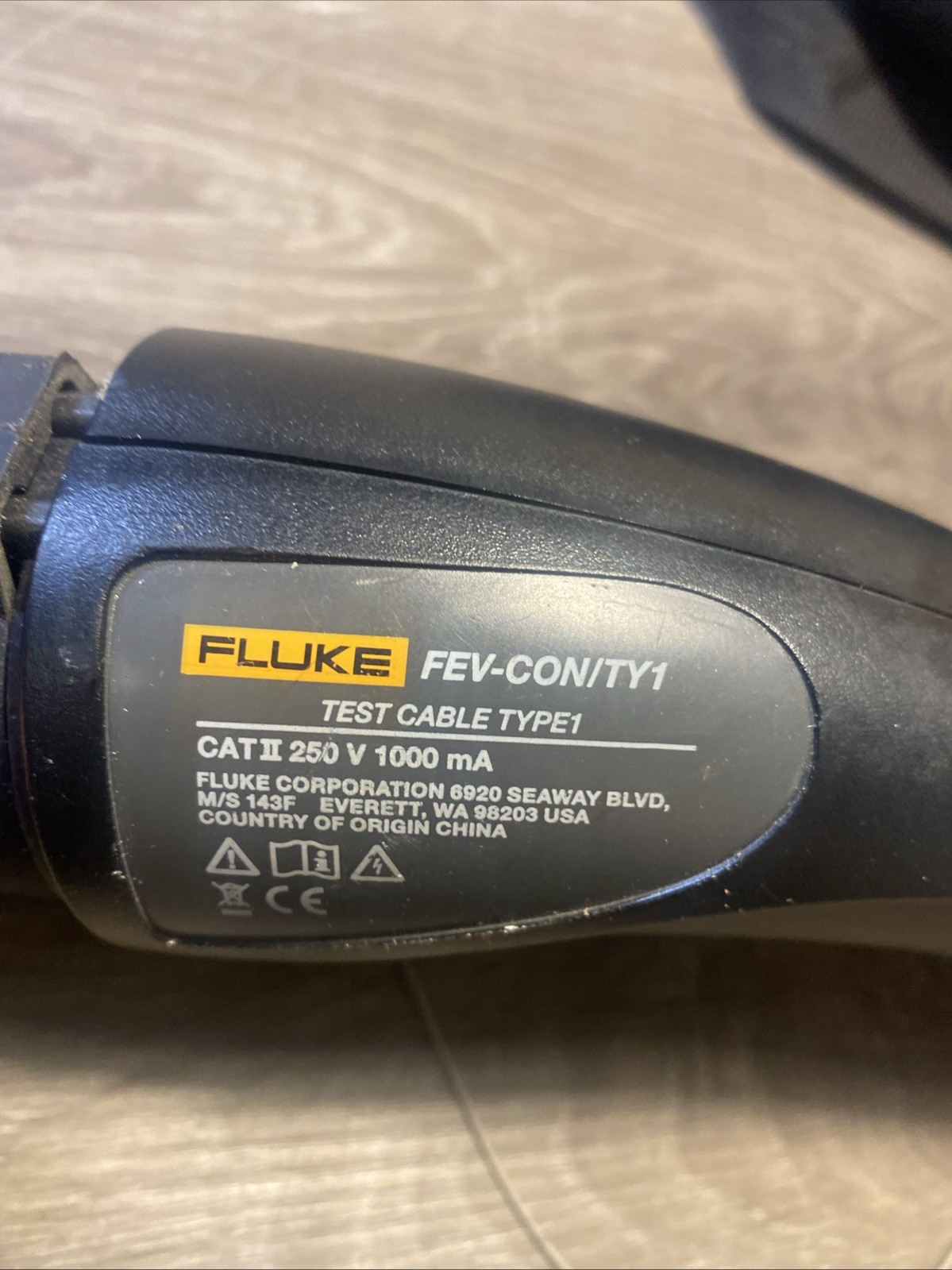 Fluke FEV100/TY1 KIT EV Charging Station Test Adapter 87V Multimeter Leads