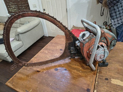 #ad #ad Vintage RARE Homelite Bow Saw Chainsaw PARTS OR REPAIRS $254.99
