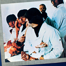 THE BEATLES 1965 CONCERT LP BUTCHER COVER ORIGINAL VINTAGE WHITE LABEL VINYL LP