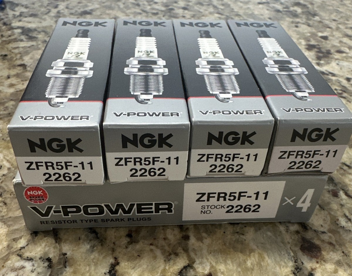 Set of 8 NGK 2262/ZFR5F-11 V-POWER PREMIUM Copper Spark Plugs | eBay