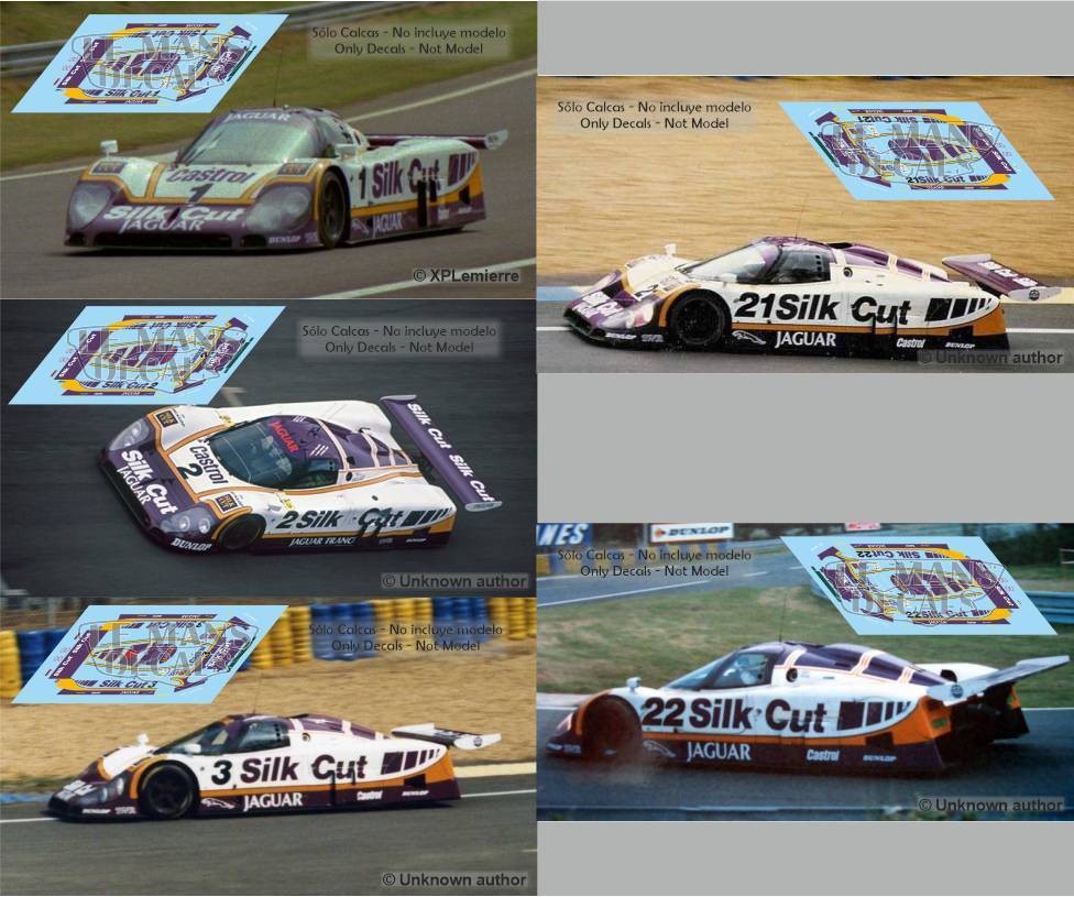 ONYX シルクカット ジャガー XJR-9 1/43（SILK CUTロゴ） ONYX シルクカット ジャガー XJR-9 1/43（SILK CUTロゴ） ONYX