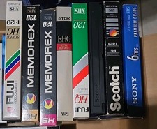 Found Footage 8 Random Home Recordings VHS Tapes Vintage 85-90s Footage Land