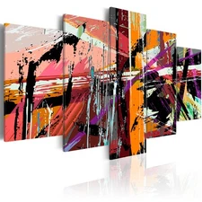 ABSTRACT Canvas Print Framed Wall Art Picure Photo Image a-B-0021-b-m