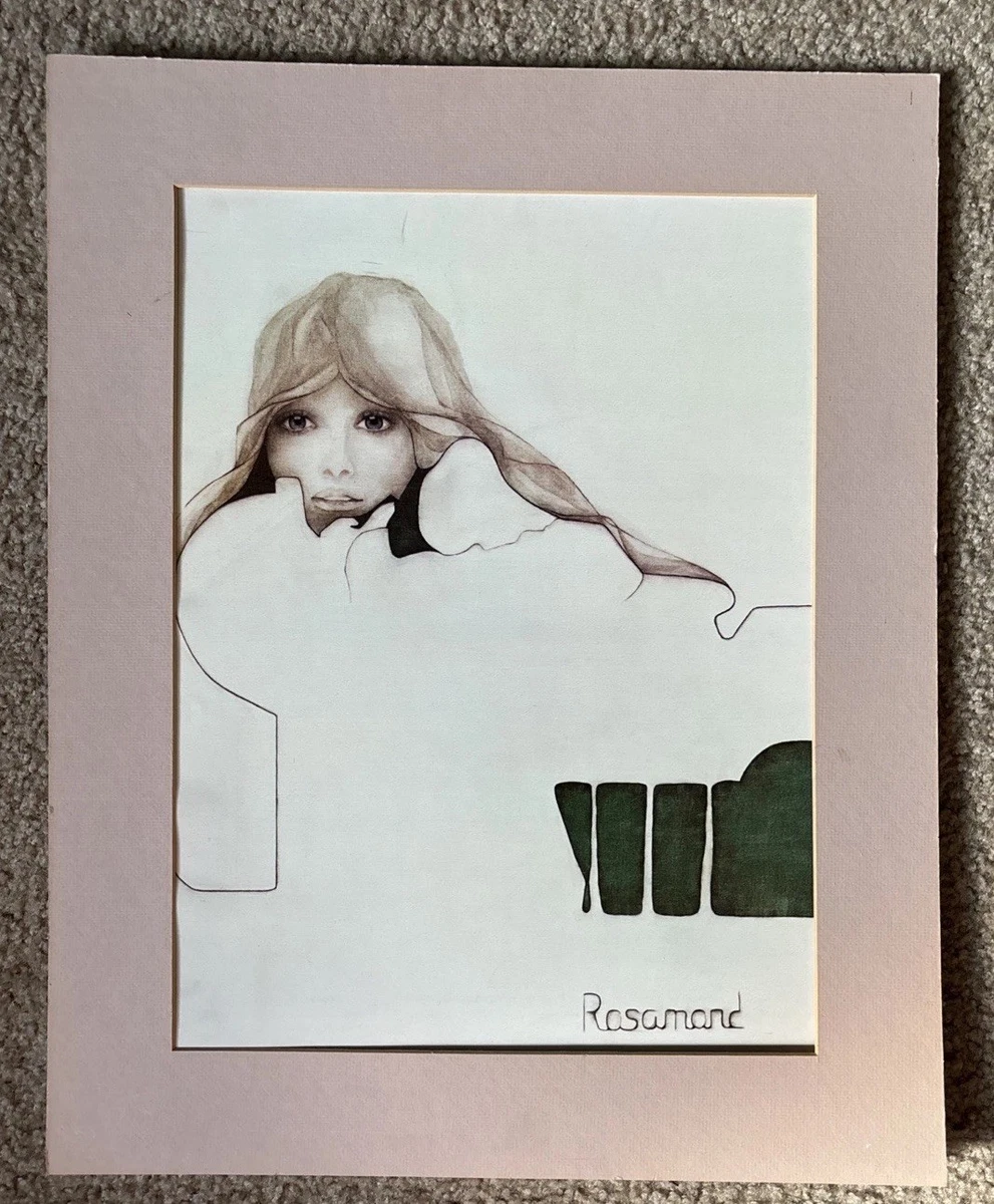 美術品・アンティーク・コレクション Rosamond 87 リトグラフ 石版画