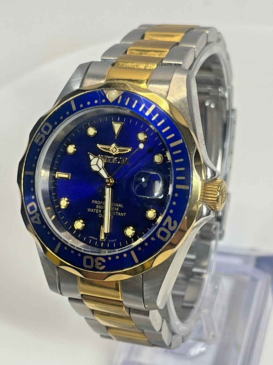 Invicta Pro Diver 8935, 38mm Professional Blue Dial-Bezel Pro Diver, Running IOB