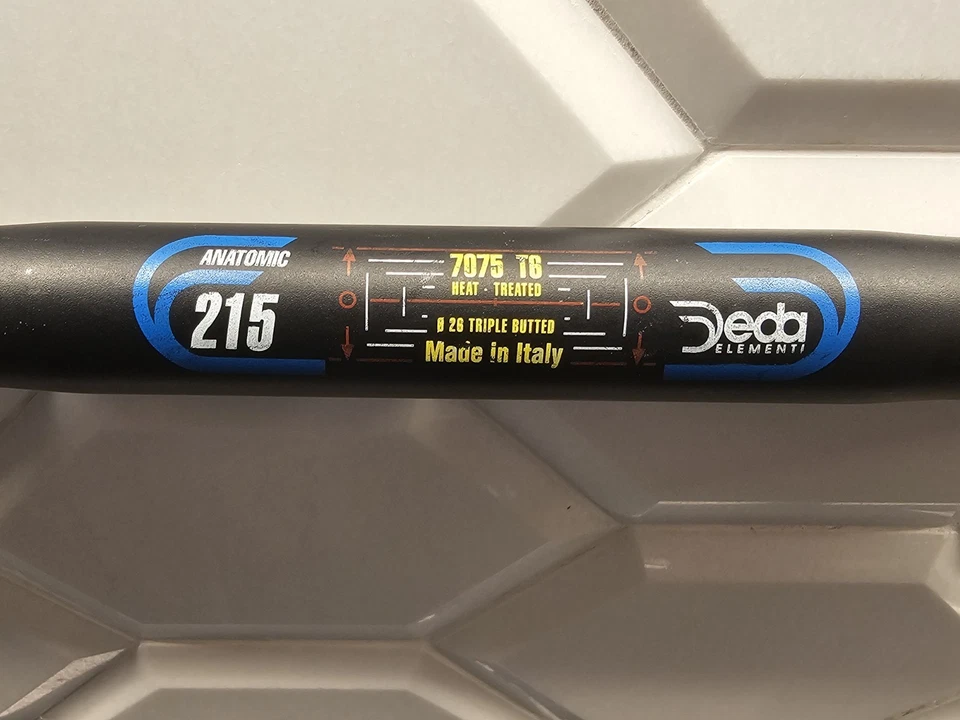 Deda Elementi 215 Anatomic Road Handlebar – 46cm (Outside-Outside) – 7075 T6... - Image 2 of 4