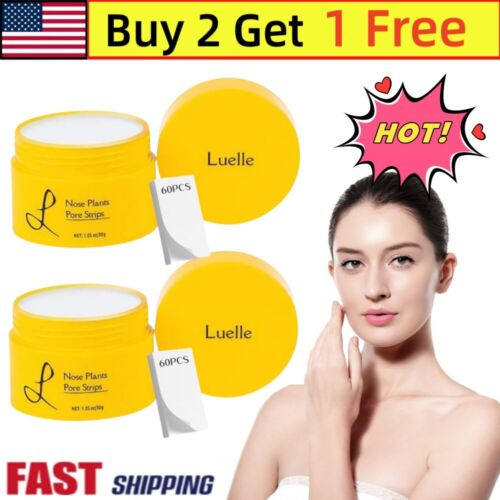New Luelle Pore Strips, Luelle Blackhead Remover, Blackhead Mask with Strips - Picture 1 of 26