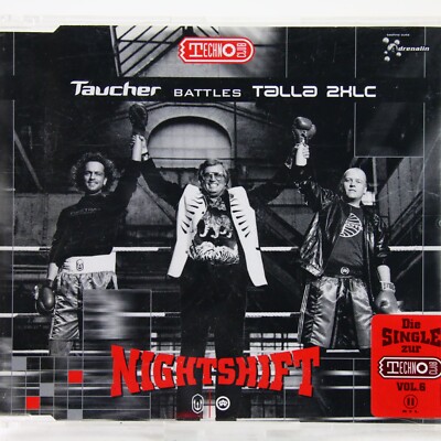 Music Musik MAXI CD Taucher Battles Talla 2XLC   Nightshift Sehr Gut