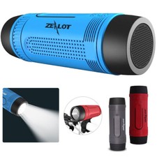 Bluetooth Speakers Bicycle Music Speaker Flashlight Power Bank with Bike Mount