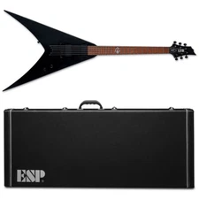 ESP LTD HEX-200 BLKS - Black Satin Nergal Behemoth Hex200 + HARD CASE -BRAND NEW