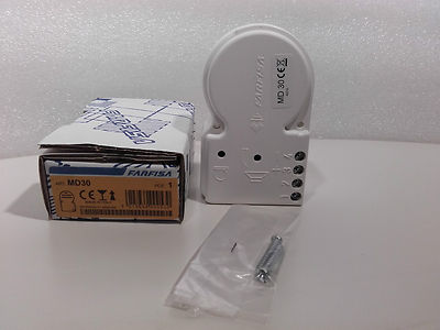 Portiere Elettrico Farfisa MD 30 - Per Pulsantiere MODY E Prestige, Bianco, Doppio Amplificatore