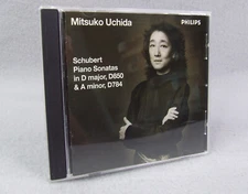 Franz Schubert - Mitsuko Uchida Piano Sonatas D850, D784 (CD, 2000 Philips)