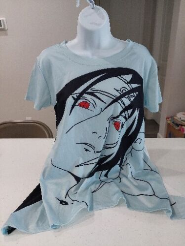 New Naruto Shippuden Itachi Uchiha Women's Small T-Shirt Anime All Over Print