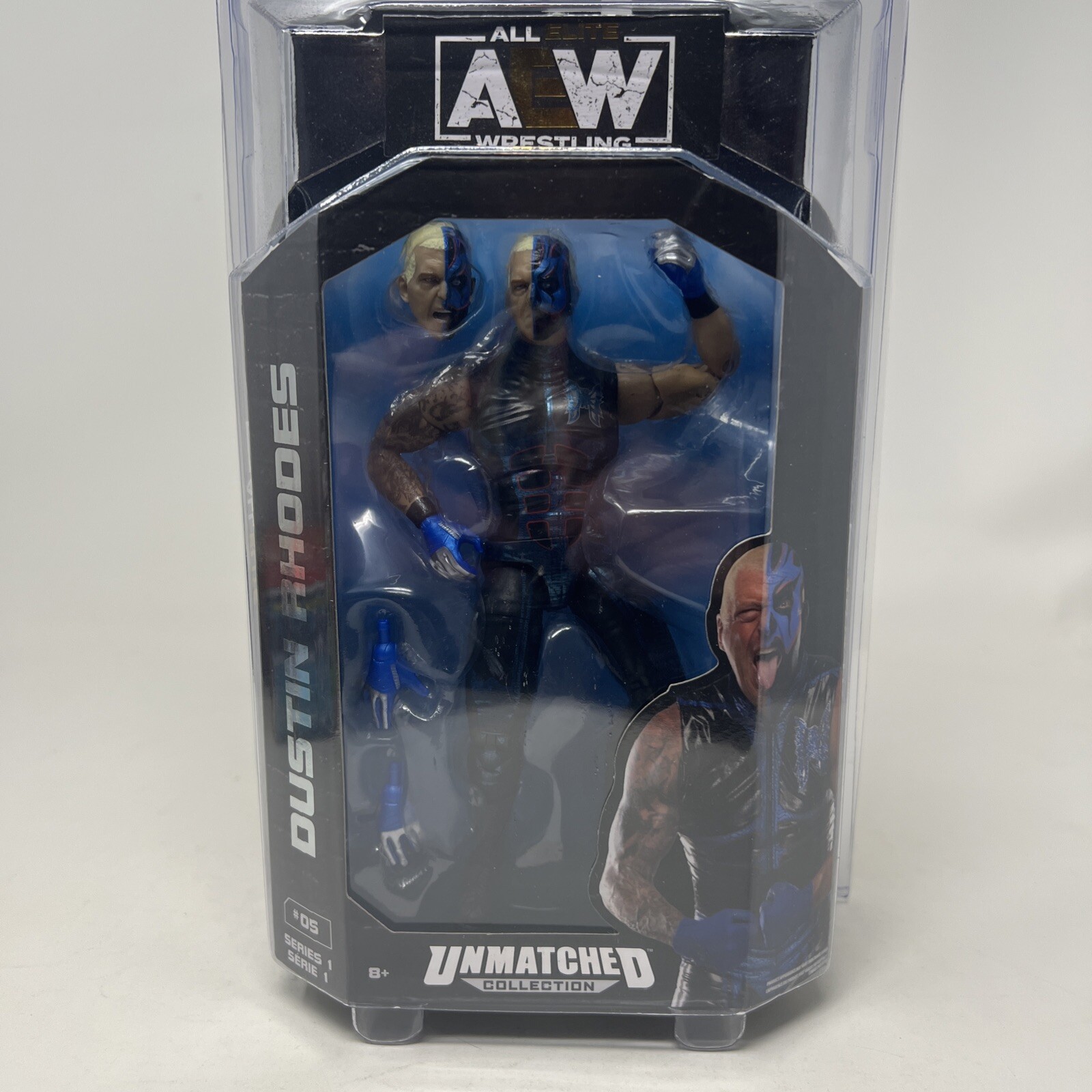 AEW Unmatched Collection Series 1 Action Figure #5 Dustin Rhodes New In ...