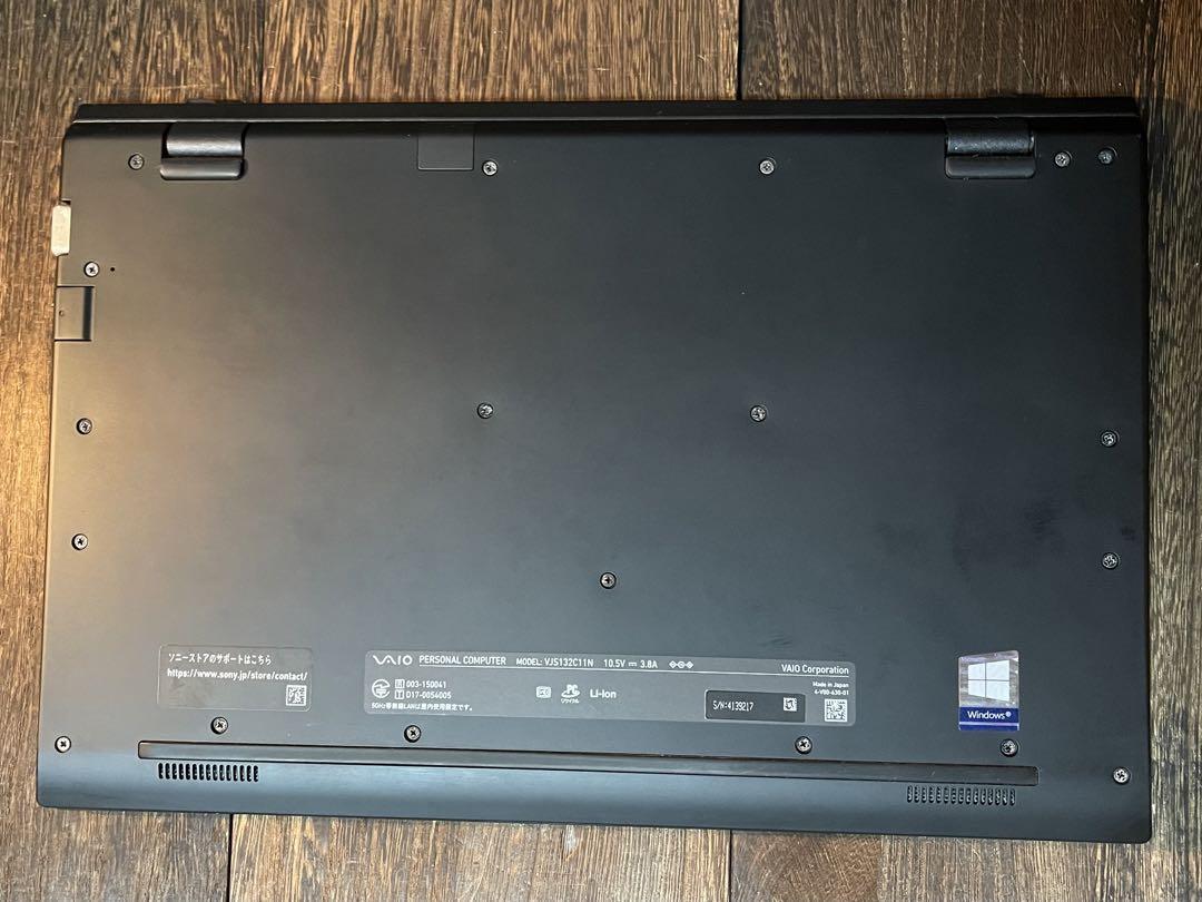 SONY Vaio S13 VJS132C11N ALL BLACK Edition Laptop Office2021