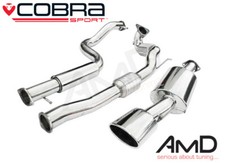 Cobra Sport Seat Leon Cupra R 1M Full Exhaust Sport Cat 3.0" Resonated SE11a