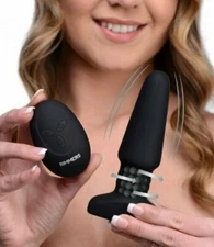 Slim R Smooth Rimming Plug With Remote Control Anal Butt Ass Play USB Charging !