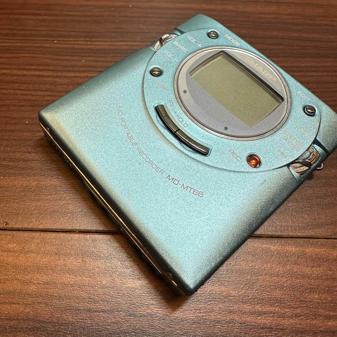 SHARP MD-MT66-A Portable MD Player 1241 From Japan | eBay