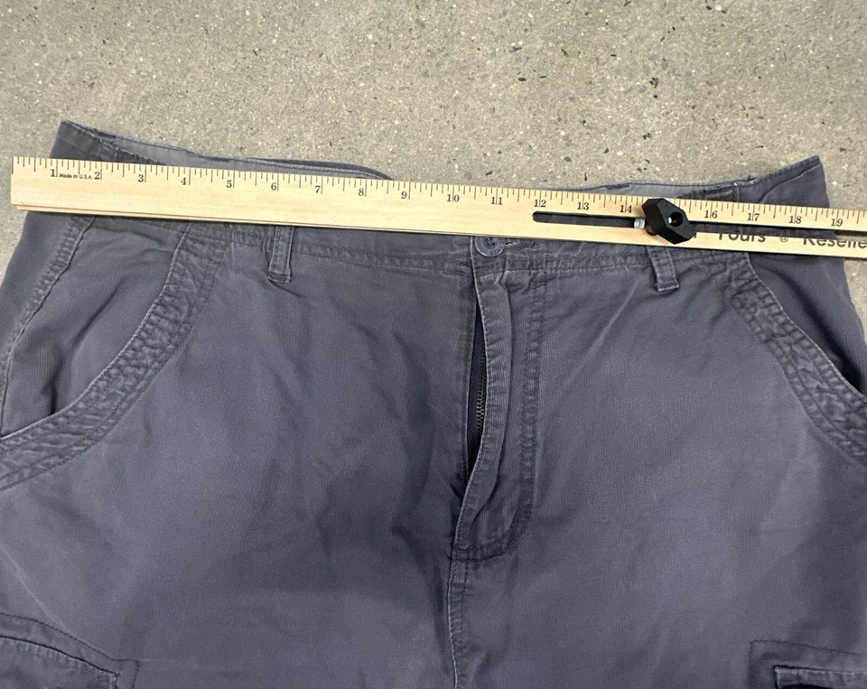 Pantalones Cortos Carga London Fog Para Hombre Talla 36 Gris Golf Caminata Informales Exterior Foto 3 de 4