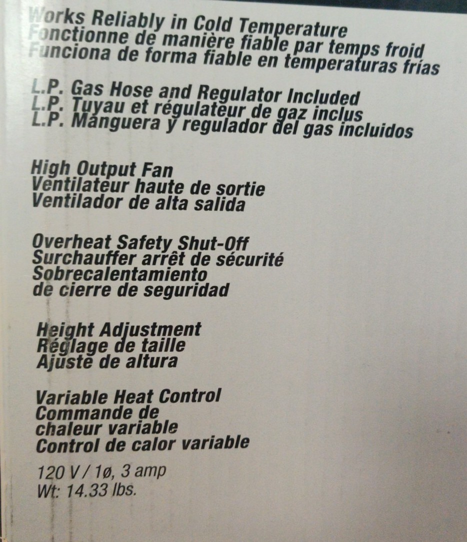 Mr HEATER Contractor Series 30,000-60,000 BTU Portable Propane Forced Air  Heater | eBay