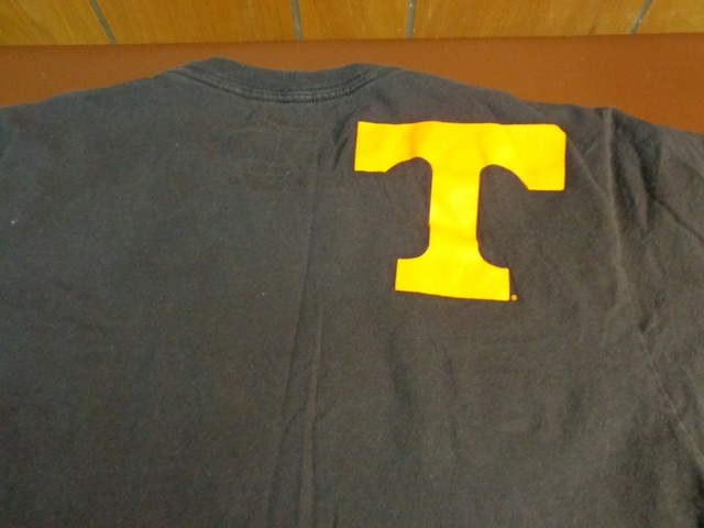 Adidas Tennessee Volunteers Vintage Graphic T Shirt Medium UT Vols Black F45 | eBay