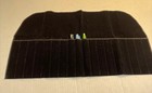 Velvet roll For 18 Pens To Display For Sales Or Carry Craft Or Art Supplies.