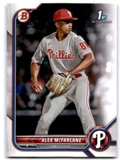2022 1st Bowman Paper Prospect Alex McFarlane Philadelphia Phillies #BD-117
