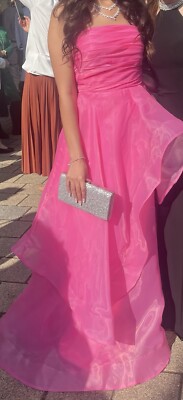 Pinkes Abiballkleid, nur einmal getragen 