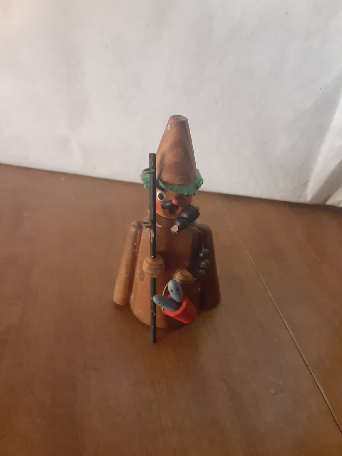 Vintage German Smoker Cone Wooden Incense Holder Fisherman Used eBay