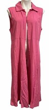 L&b Lucky & Blessed Women’s Pink Kimono Duster Cardigan Sz M New!!
