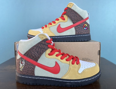 Nike SB Dunk High Pro ISO ''Kebab & Destroy'' Men's Size 8/Women's 9.5 CZ2205-700