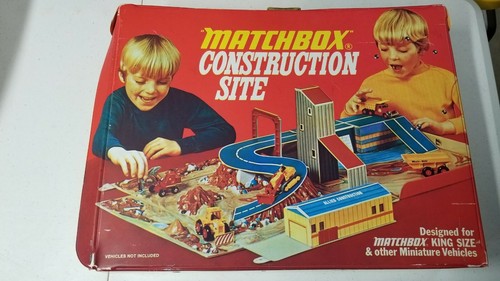 VINTAGE 1973 MATCHBOX CONSTRUCTION SITE 