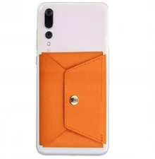 Compact Mobile Phone Back Sticker Card Storage Bag Compatible with Mobile Phone