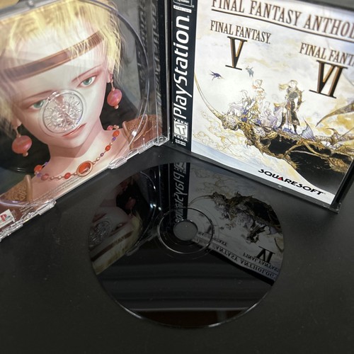 Final Fantasy Anthology Playstation PS1 komplett mit Soundtrack Black Label Exc - Bild 7 von 8