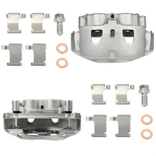 Front Brake Calipers 2Pcs For Chevrolet Silverado 2500 3500 HD 2011-2017