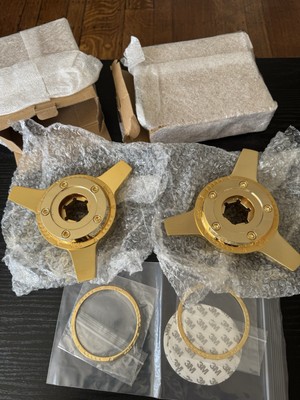 3 Bar Knock Off Gold Luxor Brand