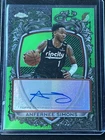 2025-26 Topps Chrome Basketball Anfernee Simons Signature Style Auto Green /99
