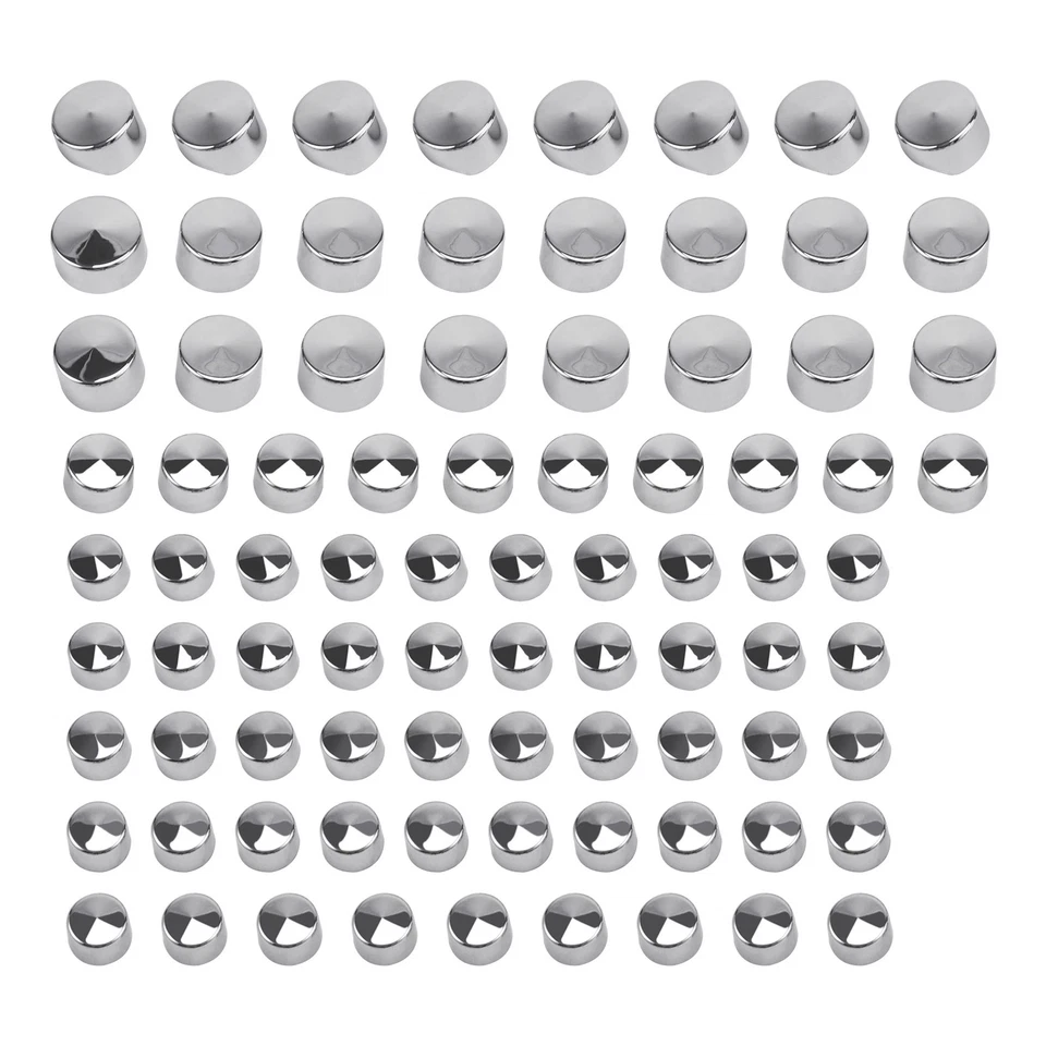 Kit de tapa de perno completo de motor cromado 83 piezas apto para Harley Davidson Twin Cam Evo Foto 4 de 4