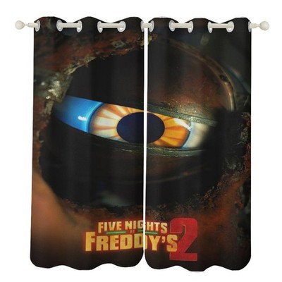 15-Five Nights at Freddy's Vorhänge Individuelle Maßanfertigung Dekovorhang Ösen