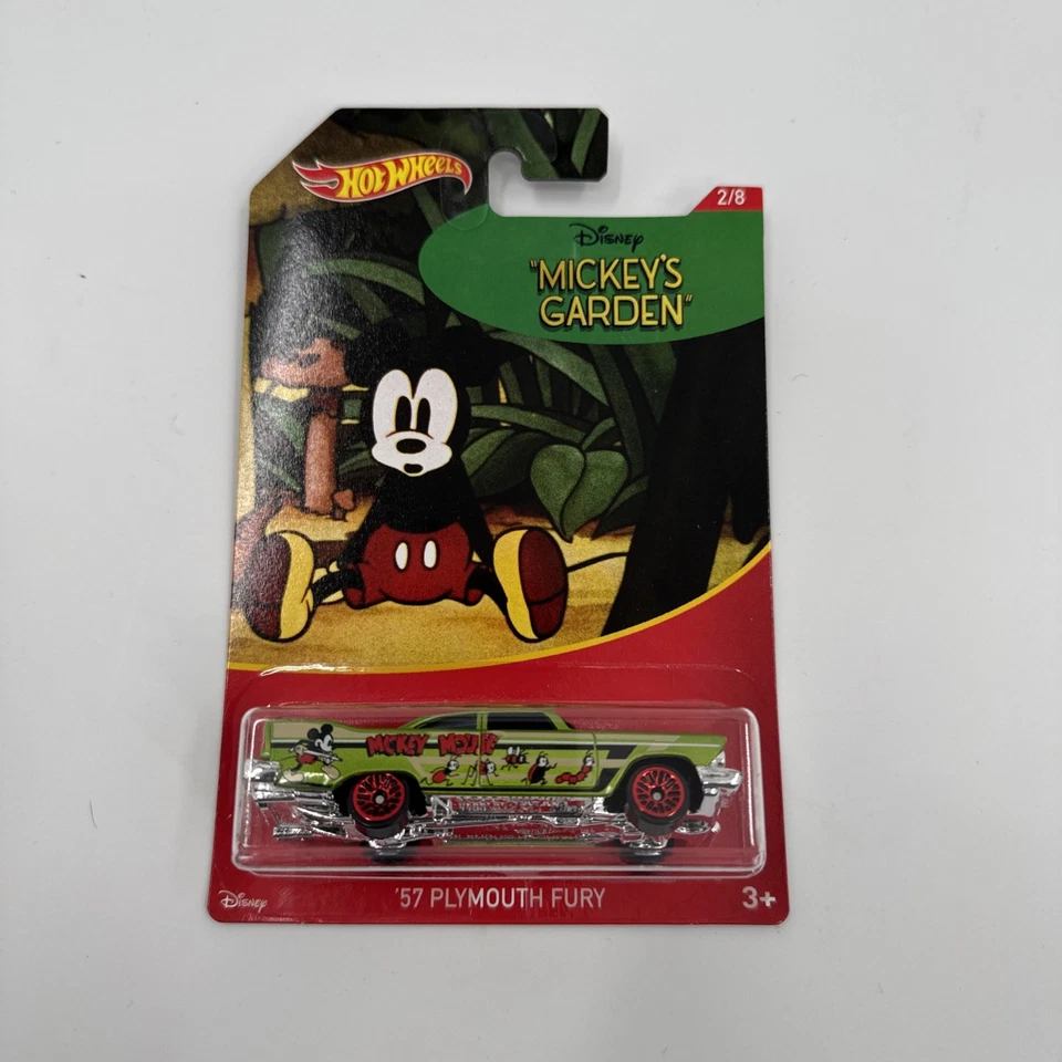 Hot Wheels 2017 Disney Mickey Mouse Complete Set Factory Sealed - Image 4 of 4