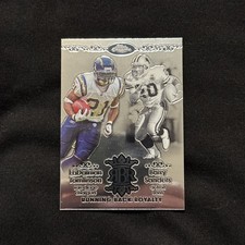 2007 Topps #RBR-TS LaDainian Tomlinson / Barry Sanders Running Back Royalty