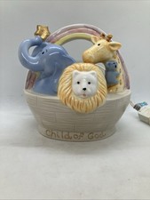 Noah's Ark Child Of God Night Light Porcelain Works