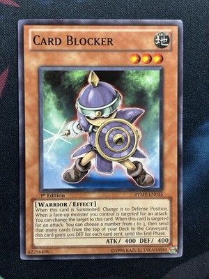 YuGiOh! - Card Blocker RYMP-EN015 Common 1st Edition Lightly Played