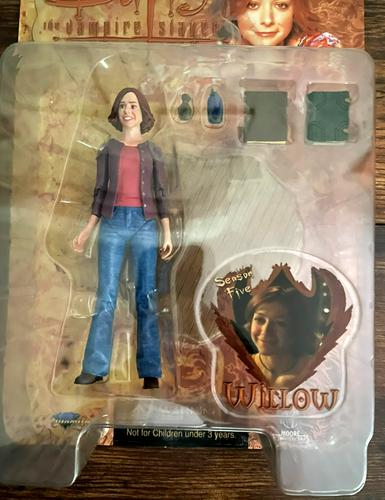 Buffy the Vampire Slayer Willow Season Five Vintage 2004 Action Figure - Afbeelding 6 van 9