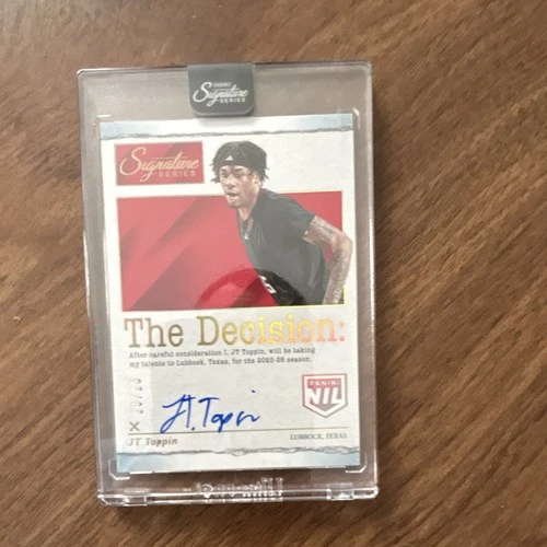 2025 Panini JT Toppin Dominators Autographs - Scope (Raw)