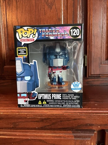 Funko POP! Retro Toys Transformers Optimus Prime #120 Funko Exclusive VAULTED!
