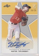 2020 Leaf Perfect Game National Showcase 20/25 Hunter Teplanszky Auto 0tw4