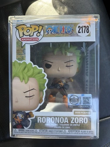 FUNKO POP ONE PIECE RORNOA ZORO ROYALTY LIMITED 3500 EDITION 2178 IN HAND