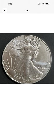 2025-W American Silver Eagle, Brilliant Uncirculated